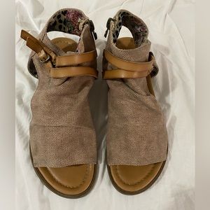 Blowfish Sandals size 8.5 worn once